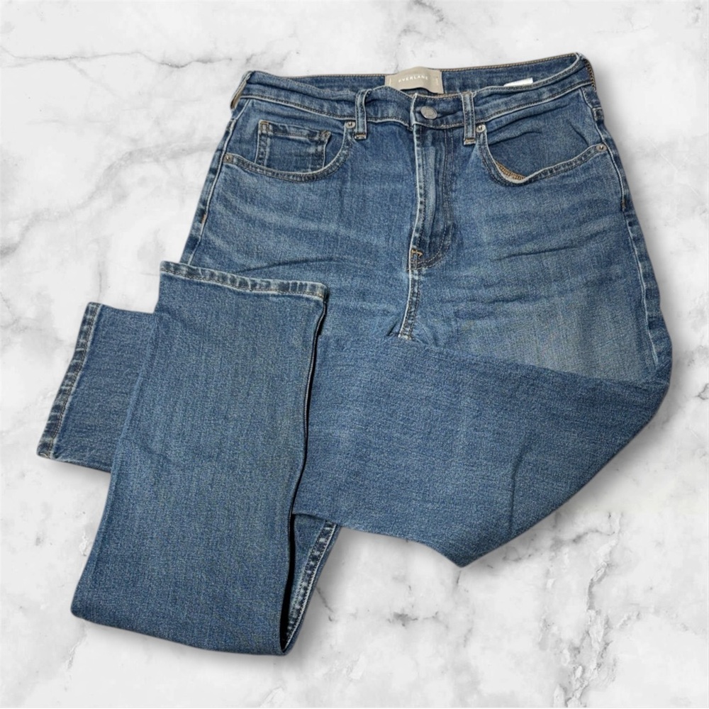 Everlane Women's Straight Leg ankle Blue Jeans size 26